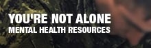 You are being redirected to: You’re not alone - Mental Health resources for CAF members and families.
